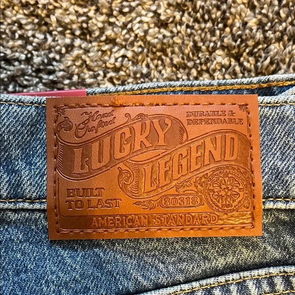 NWT Lucky Brand Legend *Limited Edition* High rise straight leg - Picture 2 of 16
